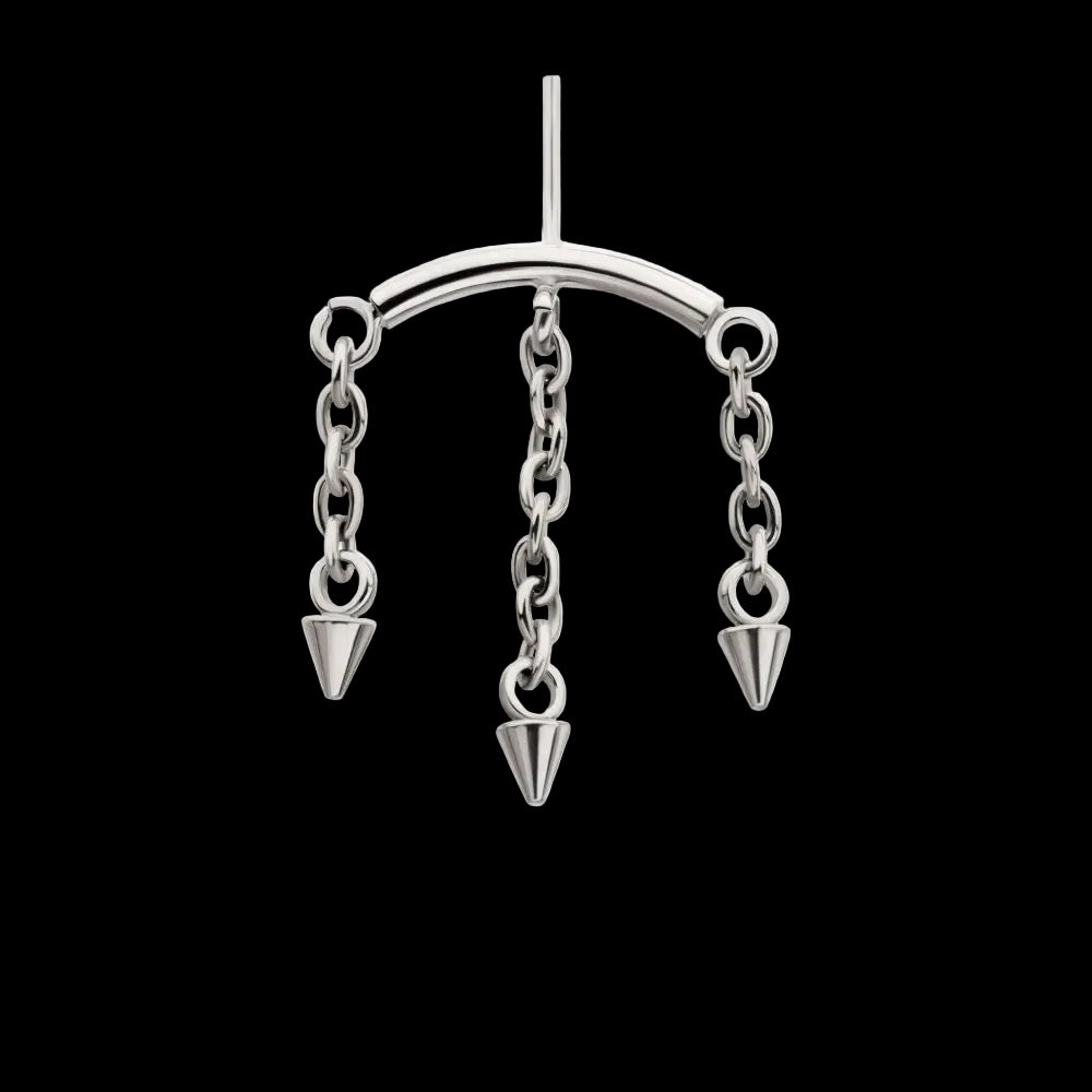 3 Spike Chain Hidden Helix Ti.