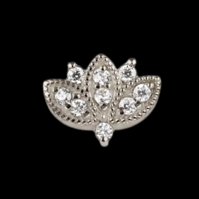 "Beaded Marquise" WG