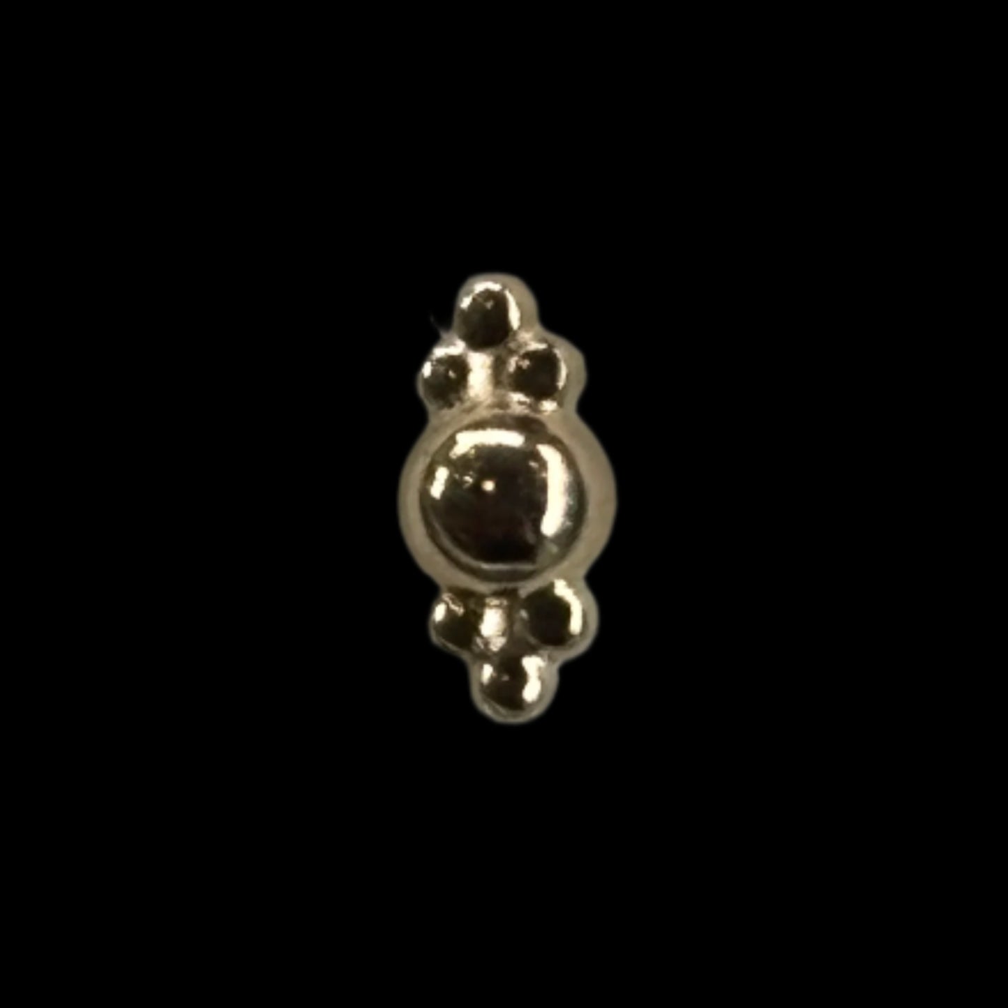 "Beaded Double Tribead" YG