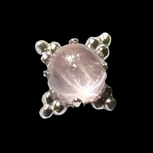 "Zia"(Lg) Rose Quartz WG