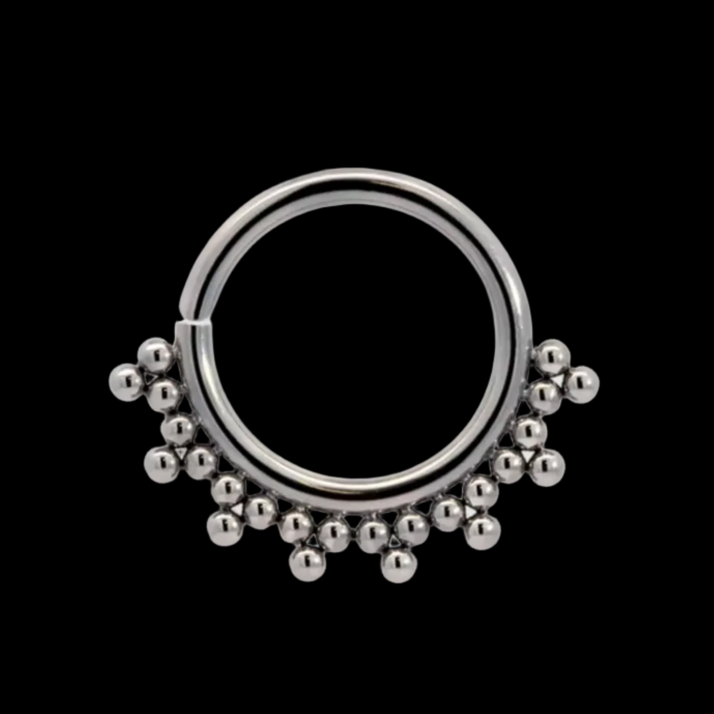 "Talia" 16g 3/8 Seamring Polished Nio.