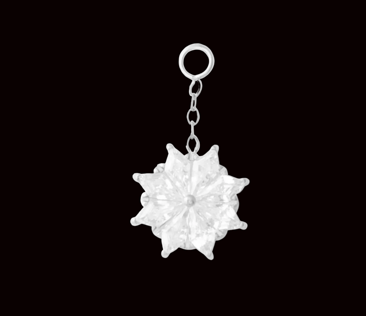 Kite Crystal Charm Ti.