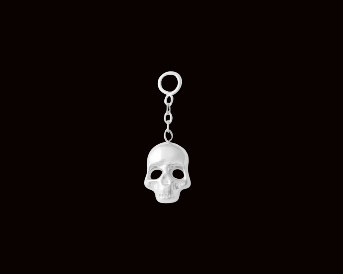 Skull Charm Ti.