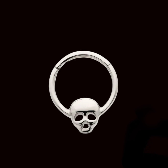 "Skull Clicker" 16g 3/8 Ti.