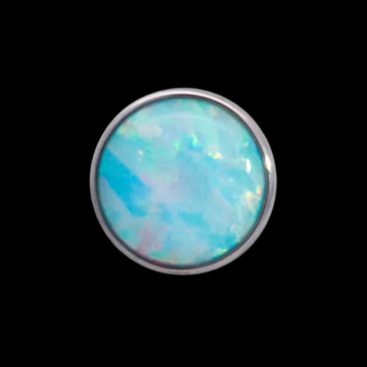 4m Baby Blue Opal Cabochon Ti.
