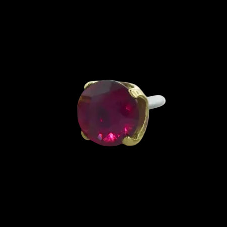 2.5m Genuine Ruby Prong YG