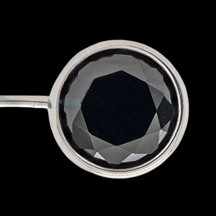 Black Bezel Side Set Ti.