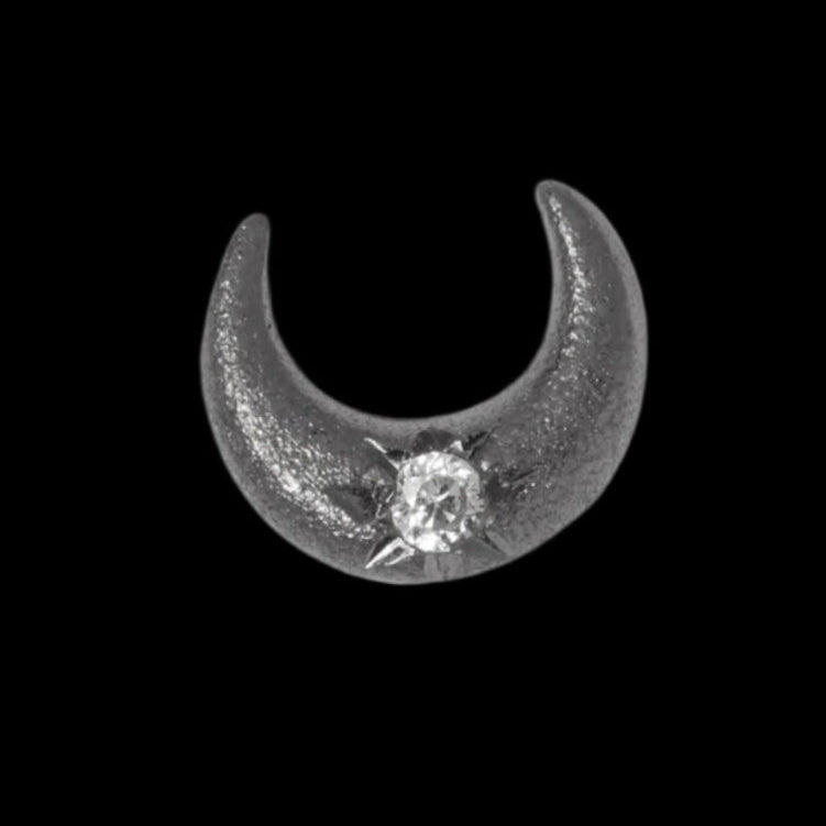 "Black Moon" CZ Black Rhodium