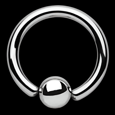 14g 3/8 Polished Nio Captive