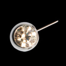Champagne Bezel Side Set Ti.