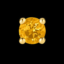 2m Genuine Citrine Prong YG