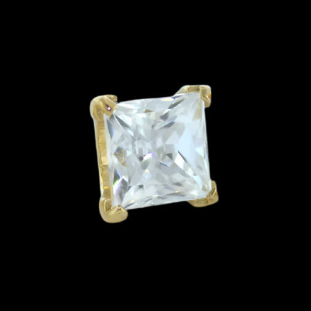 4m CZ Princess Prong YG