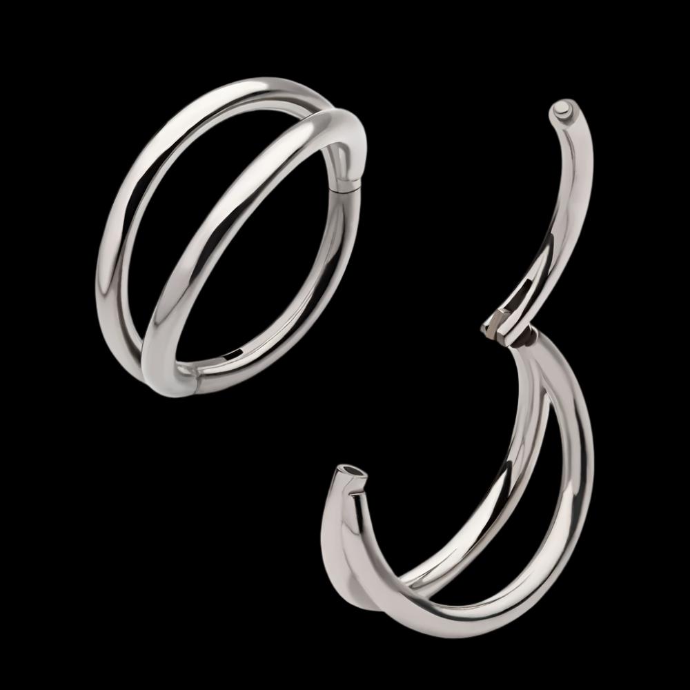 18g 5/16 Double Clicker Ti.