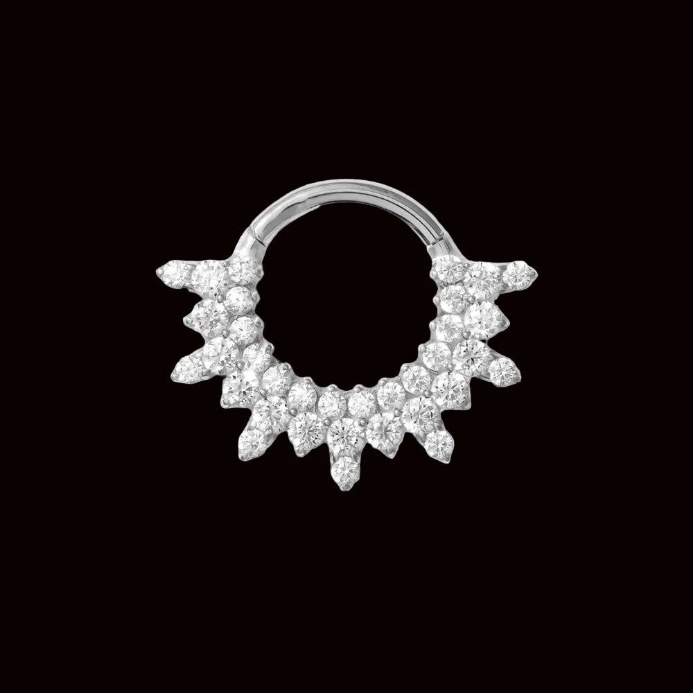 "Duchess" 16g 5/16 CZ Ti.