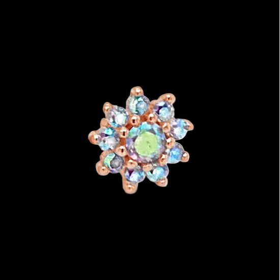 "Eloise" Genuine Mercury Mist Topaz RG