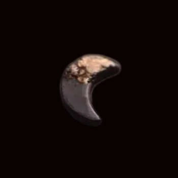 "Fusion Moon" One of a Kind 14k YG/Black Nio.