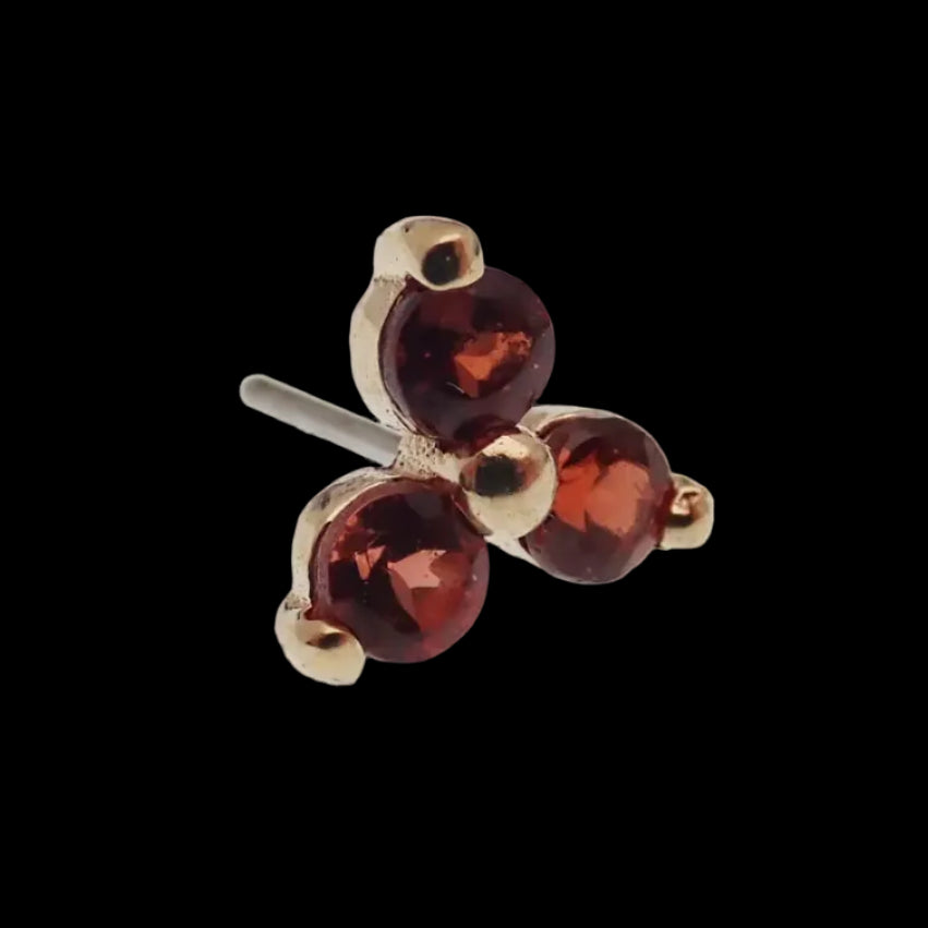 "Trinity" Genuine Mozambique Garnet