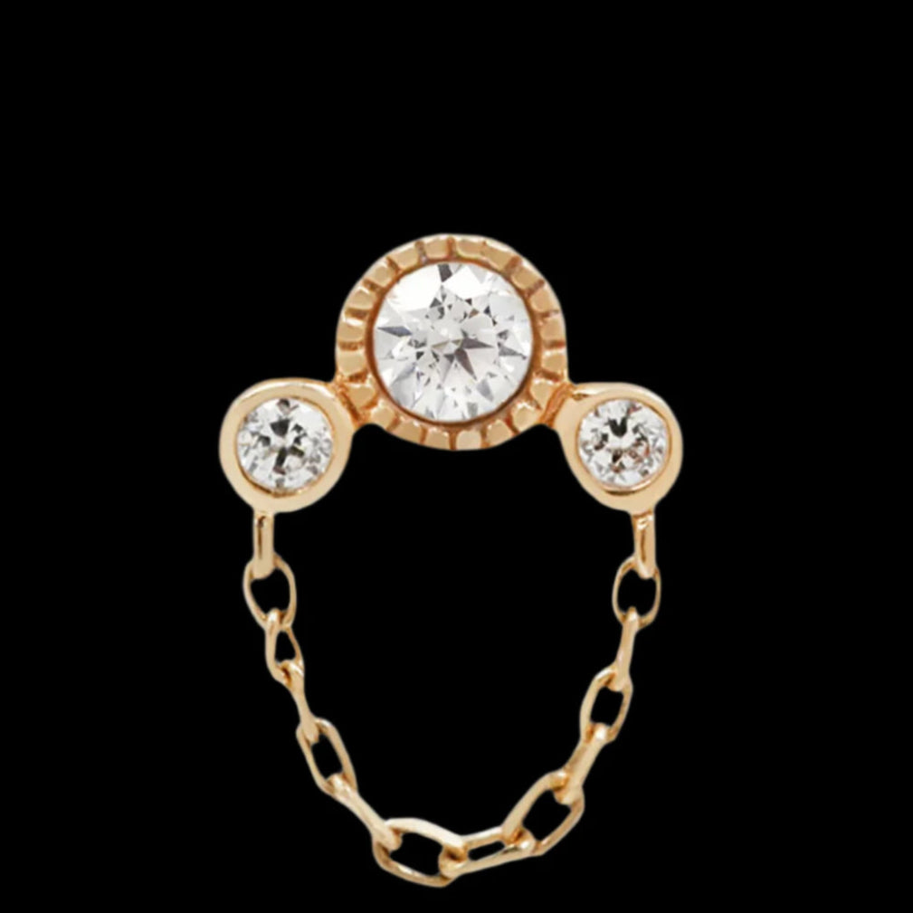 "Halston" CZ YG