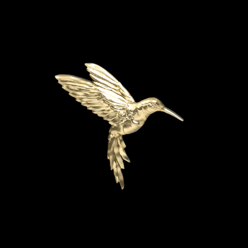 "Hummingbird" YG (right)