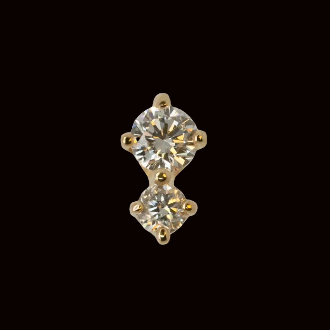 "Mini Venus" Lab Diamond 14k YG