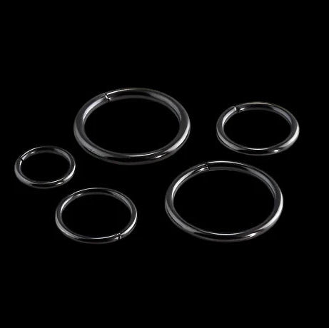 20g 3/8 Black Nio Seamring