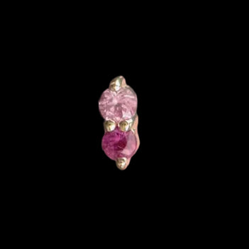 "Penelope" Genuine Pink Sapphire/Ruby