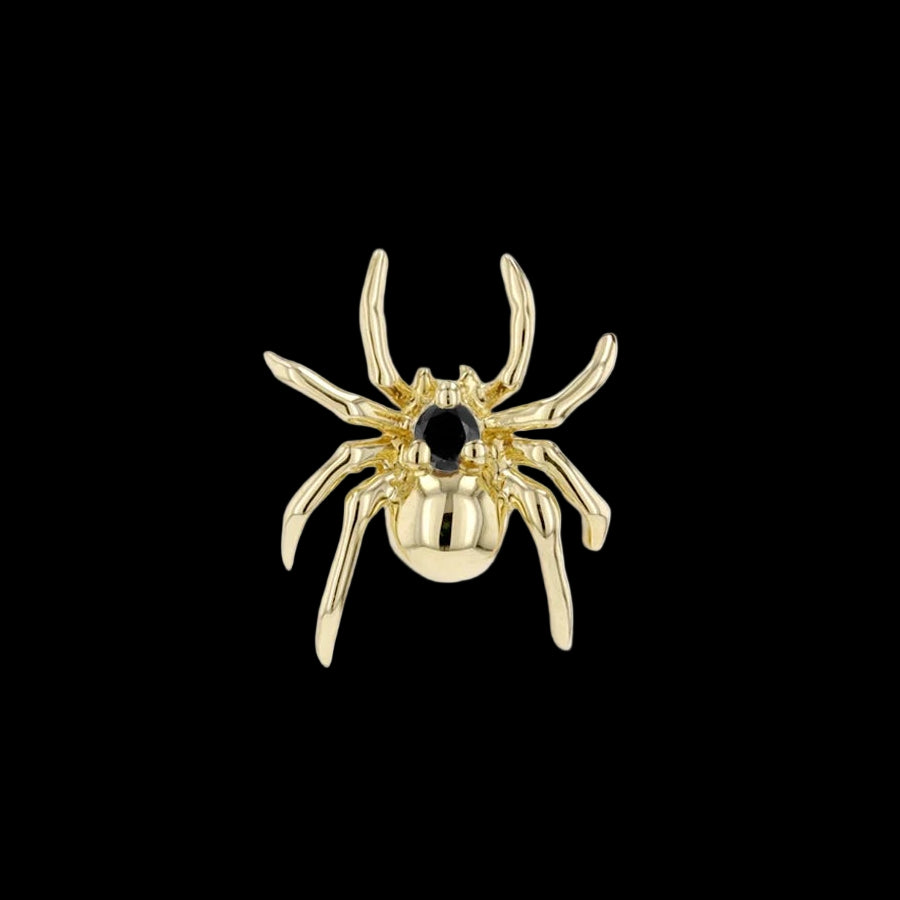"Pippa Spider" Genuine Black Diamond YG