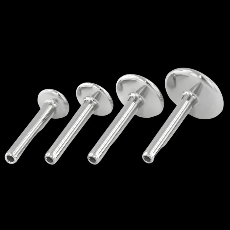 16g 3/8 4m back Threadless Post Ti.