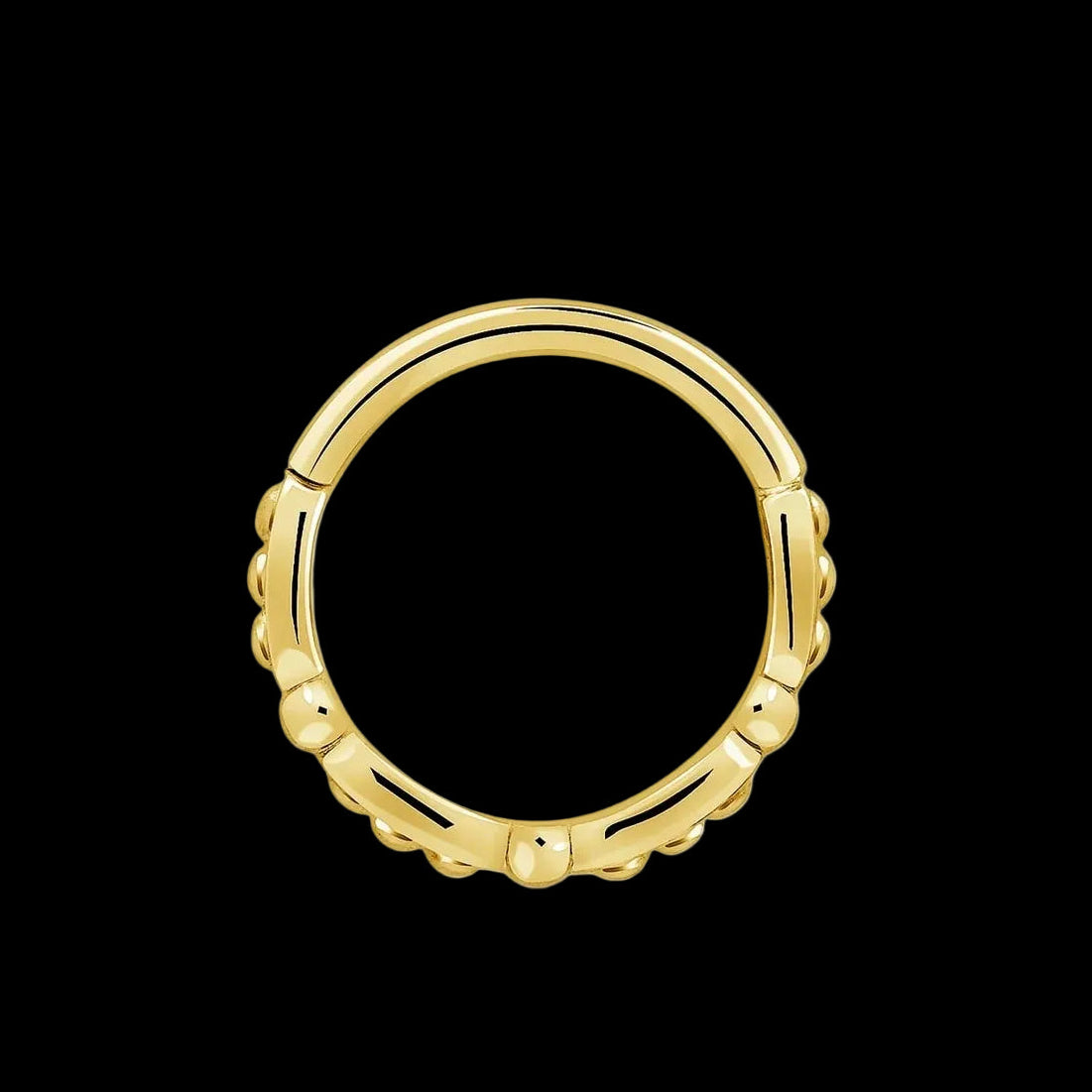 "Savannah" 18g 5/16 YG Seamring