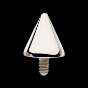 4m Spike 16g Threaded Top Ti.