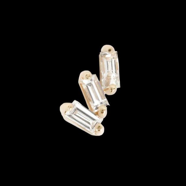 "Staxx" White Topaz YG