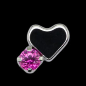 "Sweetheart" 4m Ruby Ti