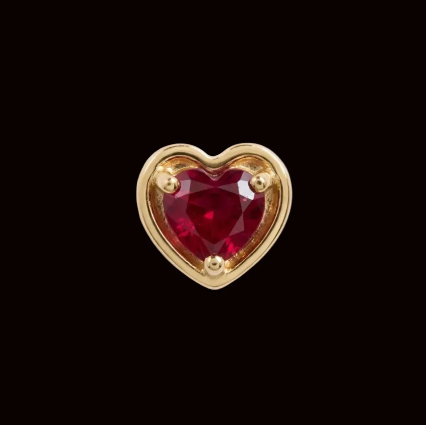 "Sweetness" Genuine Ruby 14k YG