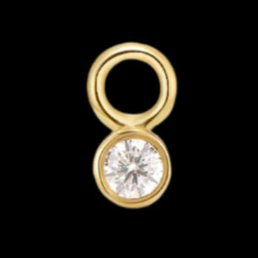 "Tiny Charm" Genuine Diamond YG