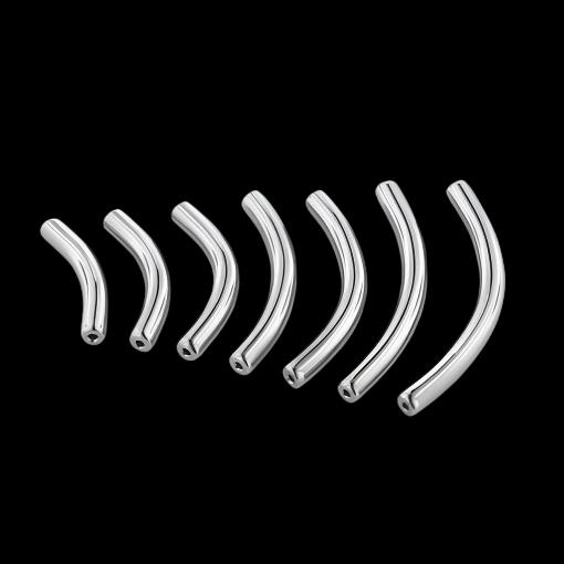 16g 5/16 Threadless Curve Post Ti.