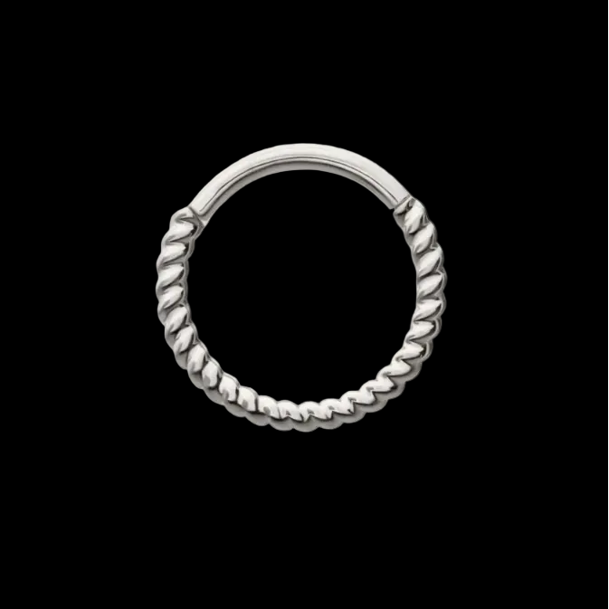 "Twisted Rope" 16g 3/8 Clicker Ti.