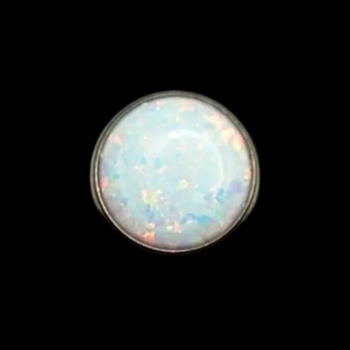 2m White Opal Cabochon Ti.