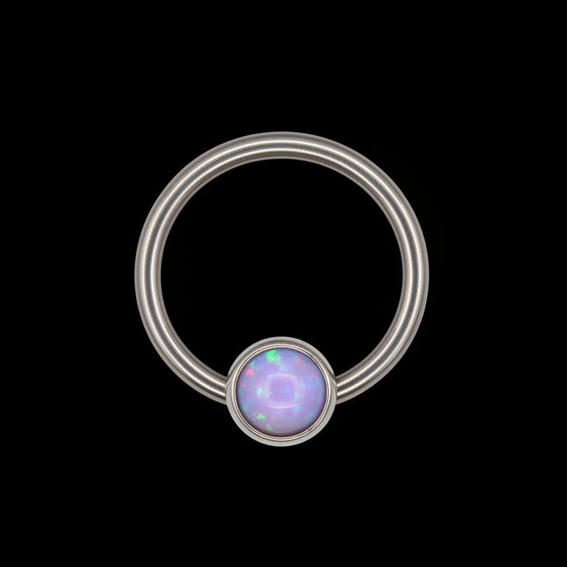 16g 11/32 Lavender Opal FBR Ti.