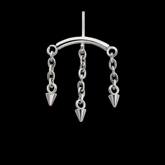 3 Spike Chain Hidden Helix Ti.