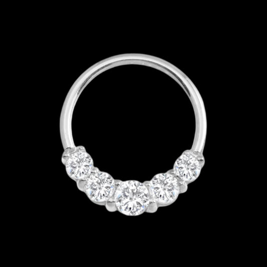 5 gem CZ Seamring WG