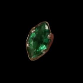 4m Green Marquise Prong Ti.