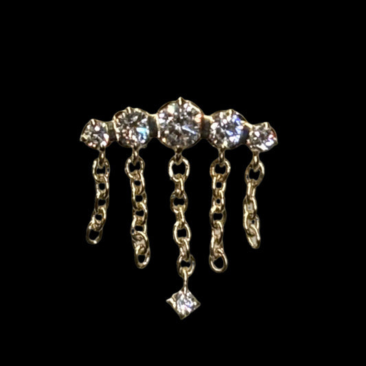 "Deity" Genuine Diamond YG