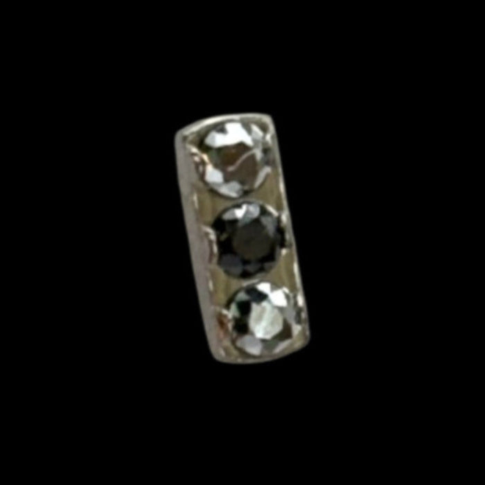 3 gem Chrome/Black Bar Ti.