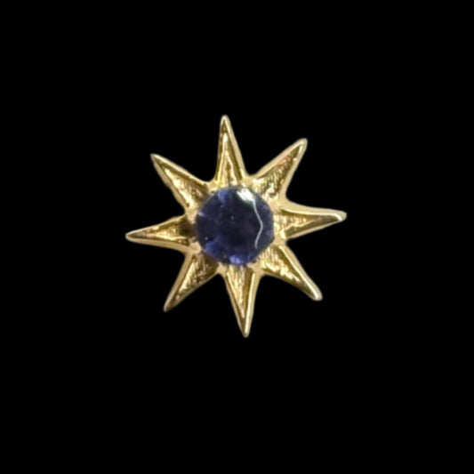 "Nova" Genuine Iolite YG