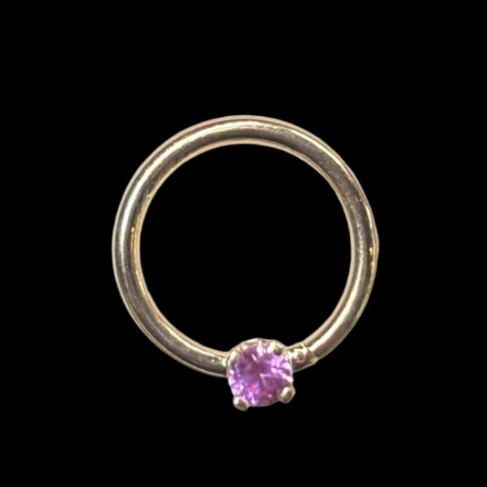 "The Breakfast Club" Pink Tourmaline YG