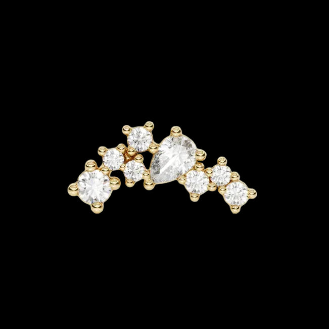 "Scattered" Lab Diamond YG