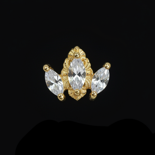 "Rococo" Lab Diamond YG