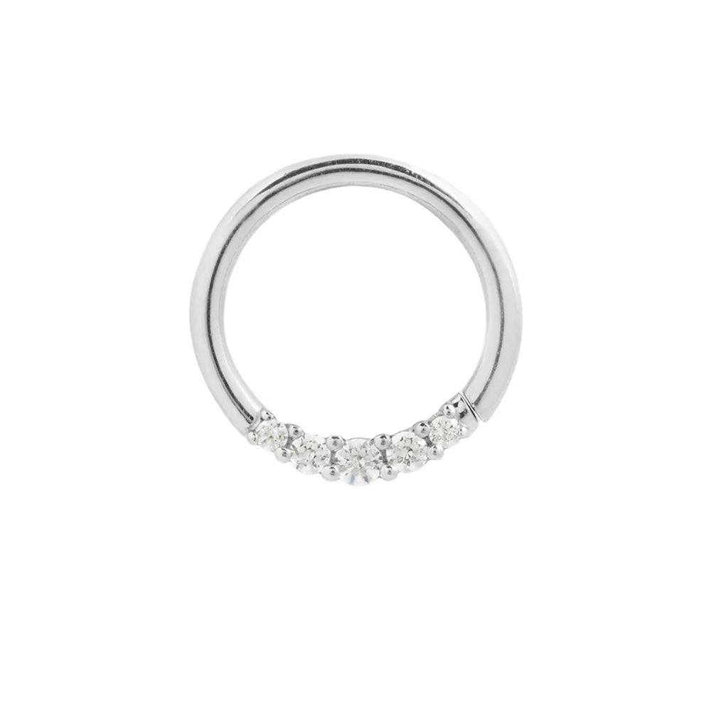 Sofia Swarovski WG Seam Ring