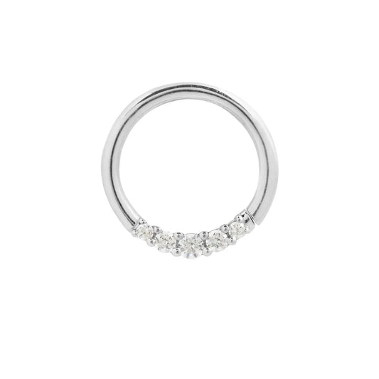 Sofia Swarovski WG Seam Ring