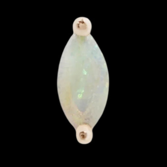 "Zuri" White Opal YG